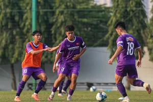Đội U23 Việt Nam đang chuẩn bị cho giải vô địch Đông Nam Á 2022