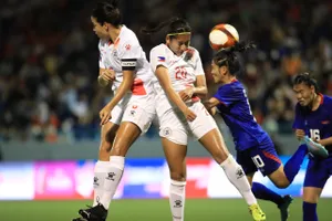 Đội nữ Philippines quá mạnh so với Campuchia