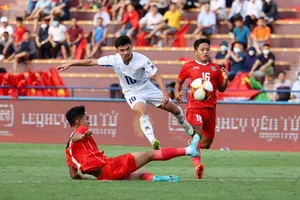 Philippines sớm bị loại khi chỉ có 4 điểm chung cuộc. Ảnh: DŨNG PHƯƠNG