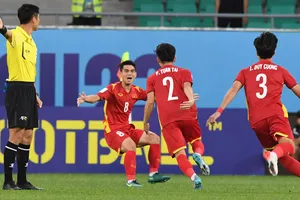 Tuấn Tài đi vào lịch sử VCK U23 châu Á khi ghi bàn thắng sớm vào giây thứ 18