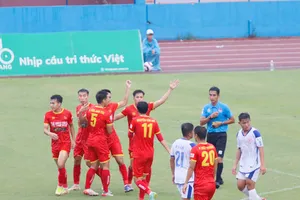 CAND vô địch lượt đi