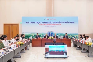 Toàn cảnh Hội nghị tại điểm cầu Bình Dương