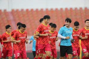 Ở đợt tập trung này, đội chào đón nhiều sự trở lại như Văn Hậu, Văn Quyết... Ảnh: DŨNG PHƯƠNG