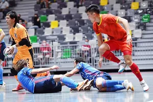 Đội tuyển futsal Việt Nam sẽ gặp lại Nhật Bản ở vòng đấu bảng