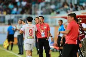 HA.GL đang trong giai đoạn khó khăn với 7 trận từ hòa đến thua. Ảnh: Minh Trần