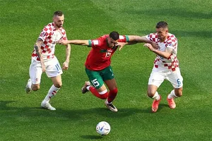 1 điểm là thành công của Morocco trong trận đấu này