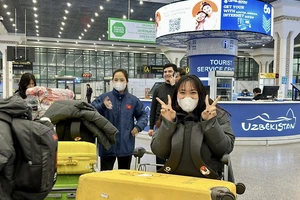 Nhiệt độ tại Uzbekistan đang là 10 độ, cũng là vấn đề với các cầu thủ Việt Nam khi cần sớm làm quen với thời tiết