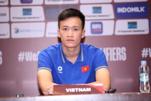 Nguyễn Hoàng Đức trở lại đội tuyển Việt Nam sau khi vắng mặt ở Asian Cup 2023 vì chấn thương