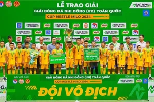 SLNA vô địch giải U11 toàn quốc 2024