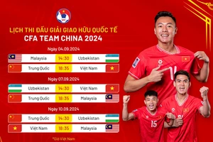 Lịch thi đấu của đội tuyển U22 Việt Nam tại CFA Team China 2024