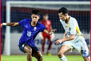 Campuchia bất ngờ bị loại bởi đối thủ đang xếp hạng 2025 thế giới. Ảnh: Aseanfootbal