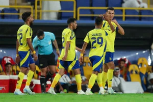 Al-Nassr giành chiến thắng 2-1 trong cuộc tiếp đón đối thủ Qatar là Al-Rayyan. Ảnh: Getty