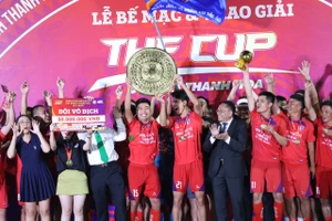 Hậu Lộc FC đang là đương kim vô địch của giải