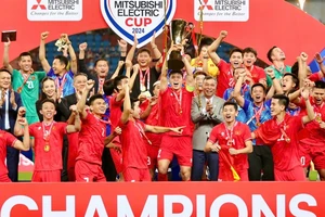 Danh hiệu vô địch ASEAN Cup 2024 được xem như món quà tất niên mà VFF, đội tuyển Việt Nam tặng người hâm mộ