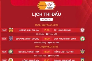 Lịch thi đấu vòng 10 LPBank V-League 2024-2025