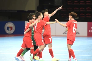 Đội tuyển futsal nữ Việt Nam hướng đến mục tiêu lần đầu dự Word Cup.