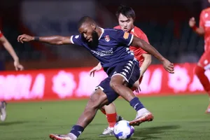 Ngoại binh tỏa sáng giúp Hải Phòng giành trọn 3 điểm ở vòng 9 trước CLB CA TPHCM. Ảnh: DŨNG PHƯƠNG