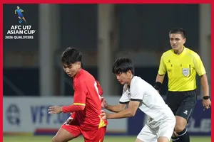U17 Việt Nam trút "mưa bàn thắng" vào lưới U17 Bắc Quần đảo Mariana.