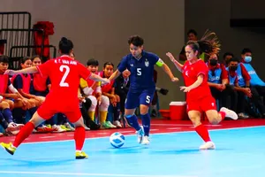 Đội tuyển futsal nữ Việt Nam thắng Thái Lan 2-1 ở trận chung kết Đông Nam Á 2024 diễn ra vào tháng 11 tại Thái Lan.