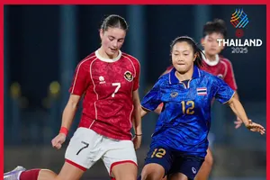 Đội tuyển nữ Thái Lan thắng áp đảo Indonesia ở trận ra quân