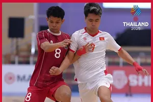 Thắng Indonesia 1-0, đội tuyển futsal Việt Nam trở lại cuộc đua tranh Huy chương