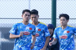 Khuất Văn Khang và Đình Bắc thuộc ban cán sự đội tuyển U23 Việt Nam tại SEA Games 33 vừa qua.