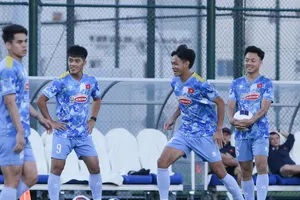 Các cầu thủ U23 Việt Nam có phong độ và thể trạng tốt trước khi lên đường sang Saudi Arabia.