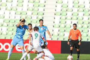 U23 Việt Nam trong trận giao hữu với U23 Syria trước thềm VCK U23 châu Á 2026.