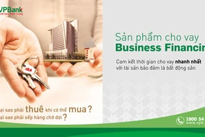 VPBank cho vay đến 90% giá trị bất động sản đảm bảo