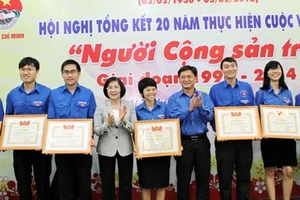 60.000 đoàn viên ưu tú được kết nạp Đảng