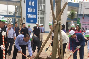 Phát động chiến dịch "Chung tay xanh hoá học đường 2017"