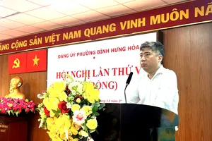 Phường Bình Hưng Hòa thực hiện 11 dự án trường học và công viên