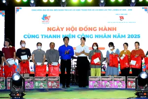 Phường Phú Mỹ: Sôi nổi Ngày hội “Đồng hành cùng thanh niên công nhân”