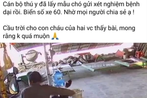 Tìm được người phụ nữ ở Đồng Nai lên Đắk Lắk bị chó dại cắn