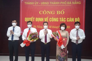 Đà Nẵng công bố các quyết định về công tác cán bộ