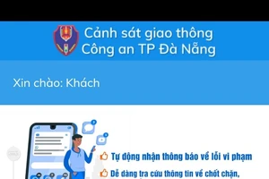 Giao diện của ứng dụng