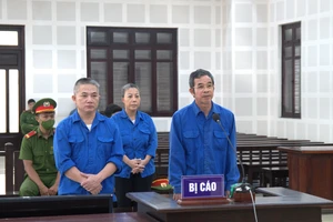 3 bị cáo tại phiên tòa