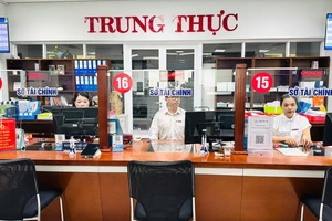Doanh nghiệp nộp hồ sơ trực tiếp tại Bộ phận tiếp nhận và trả kết quả của Sở Tài chính TP Đà Nẵng 