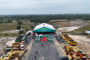 Quang cảnh dự án. Ảnh: NGUYỄN CƯỜNG