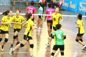 Các tay đập trẻ VTV Bình Điền Long An đã lên ngôi khá ngoạn mục. Ảnh: THIÊN HOÀNG