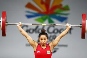 Mirabai Chanu là niềm hy vọng lớn nhất của cử tạ nữ Ấn Độ. Ảnh: Getty Images