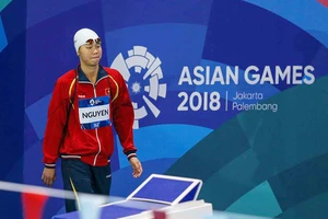 Kình ngư Nguyễn Thị Ánh Viên thi đấu không thành công tại Asiad 2018. Ảnh: DŨNG PHƯƠNG