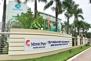 Một góc Công ty cổ phần tập đoàn thủy sản Minh Phú hôm nay