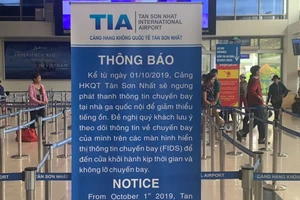 Sau 1 tháng thực hiện “sân bay yên lặng”: Hành khách lỡ chuyến giảm