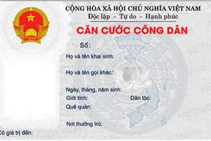 Mệt vì số định danh trên căn cước