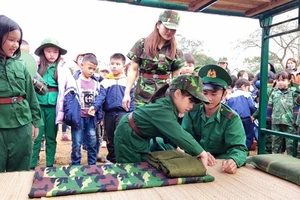 “Chúng em làm chiến sĩ biên phòng“