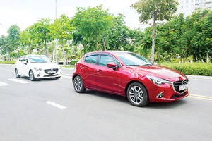 Mazda2 là mẫu xe duy nhất trong phân khúc sử dụng động cơ phun xăng trực tiếp Skyactiv-G