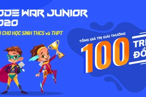 Gần 1.000 học sinh tranh tài thi lập trình CodeWar Junior 2020