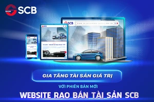 SCB ra mắt phiên bản mới của website "Rao bán tài sản"