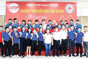 Vedan Việt Nam tổ chức chương trình hiến máu tình nguyện “Một giọt máu - triệu tấm lòng”